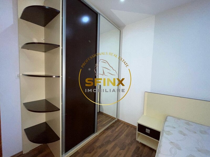 Confort Park, 2 camere cu dresing, terasa si parcare, in campus cu gradina.
